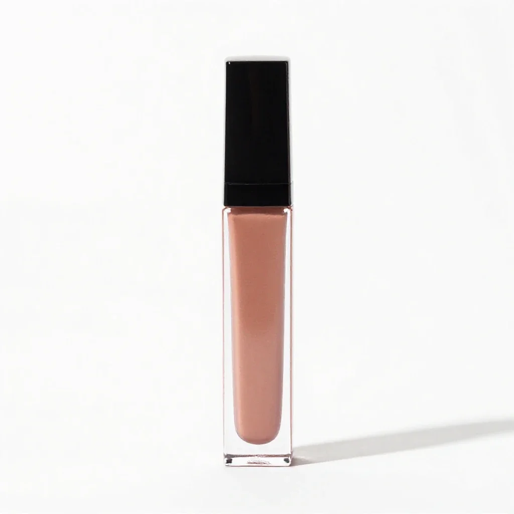 Lip-gloss isolated on a white background