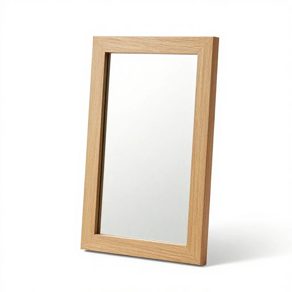 Looking glass isolated on a white background