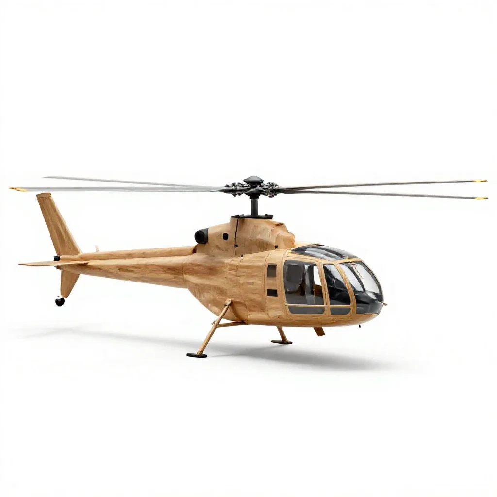 Main rotor isolated on a white background