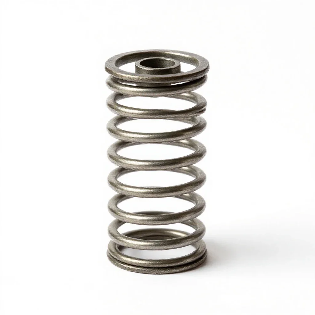 Mainspring isolated on a white background