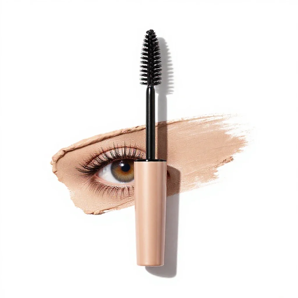 Mascara isolated on a white background