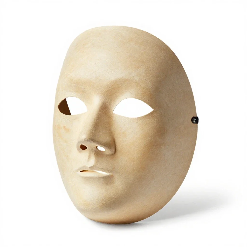 Mask isolated on a white background