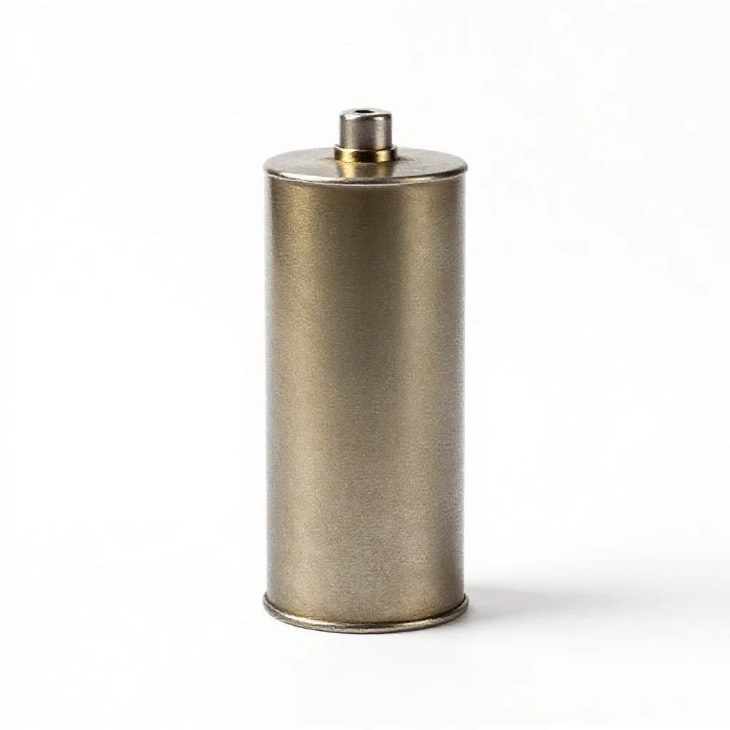 Mercury cell isolated on a white background