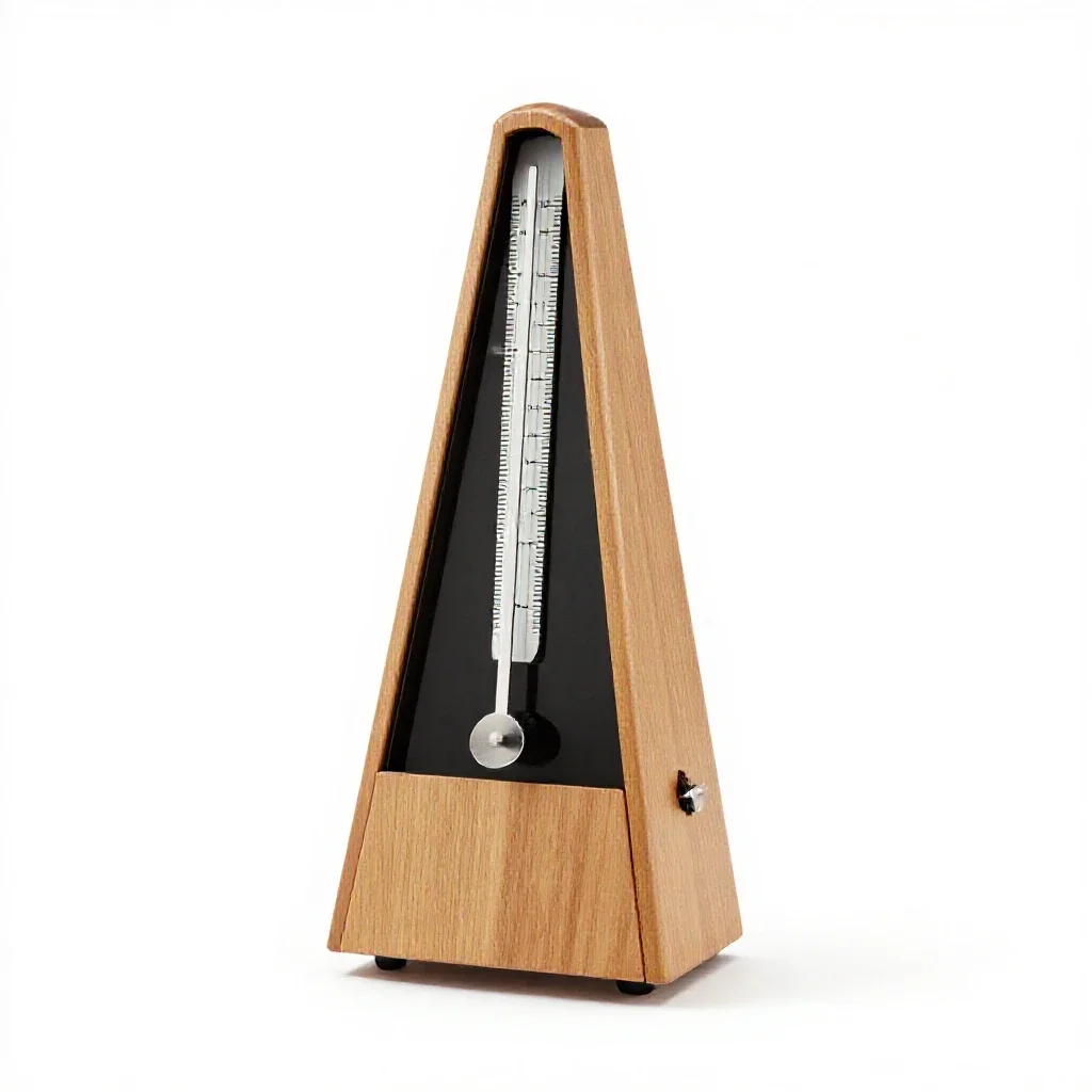 Metronome isolated on a white background