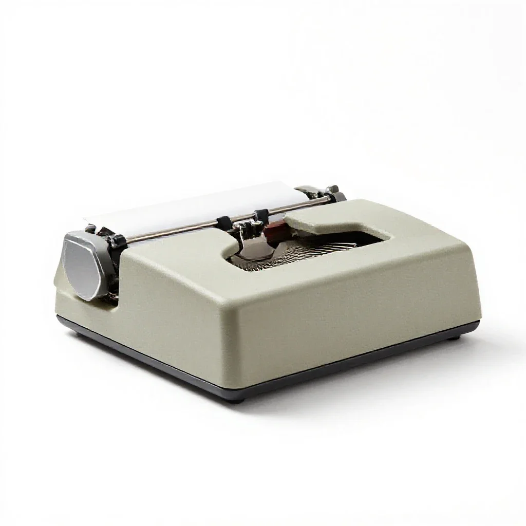 Mimeograph isolated on a white background