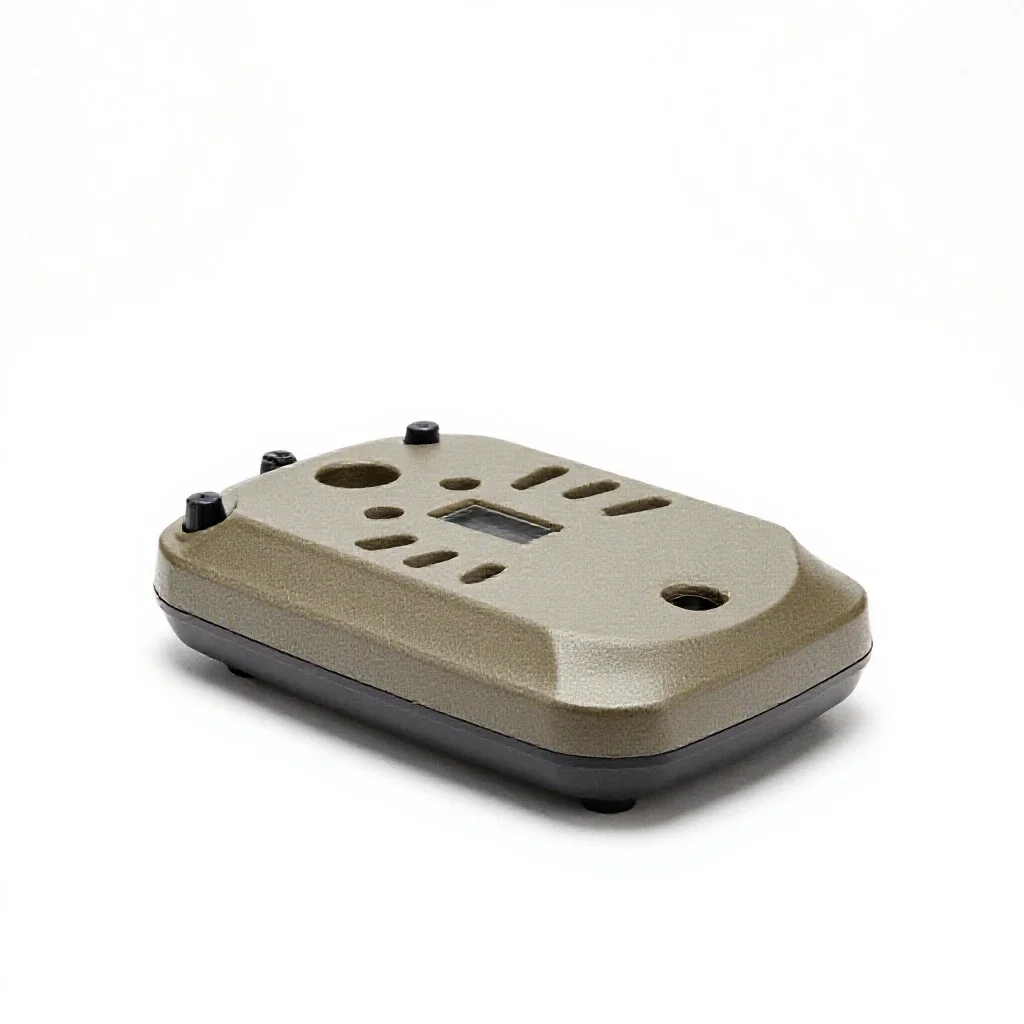 Mine detector isolated on a white background