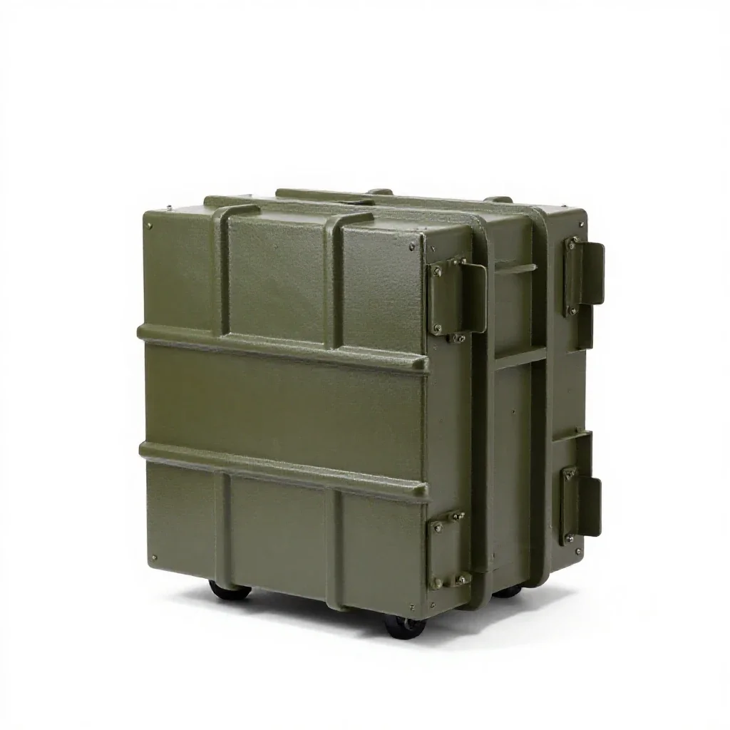 Missile defense system isolated on a white background