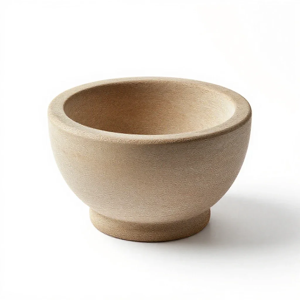 Mortar isolated on a white background