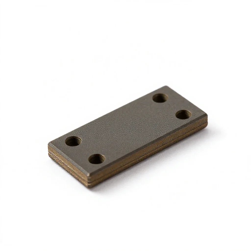 N-type semiconductor isolated on a white background