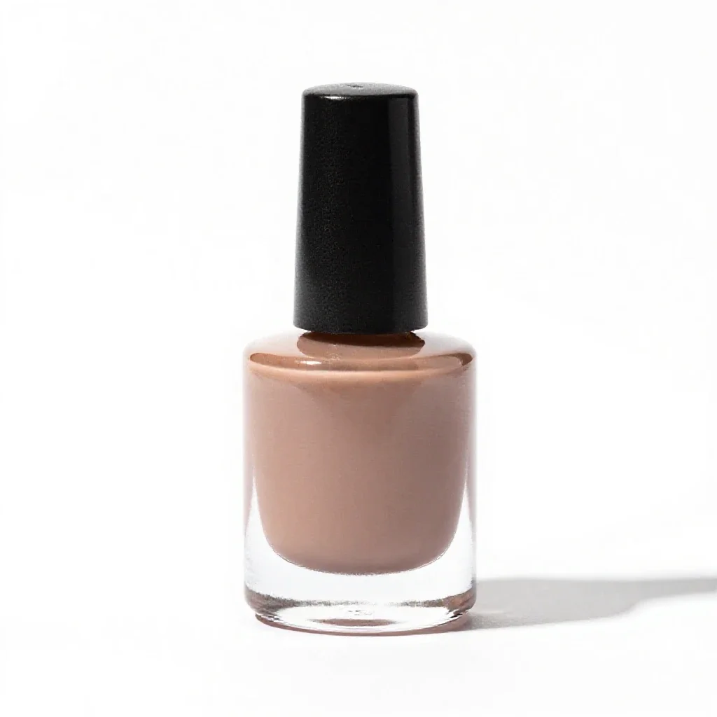 Nail polish isolated on a white background