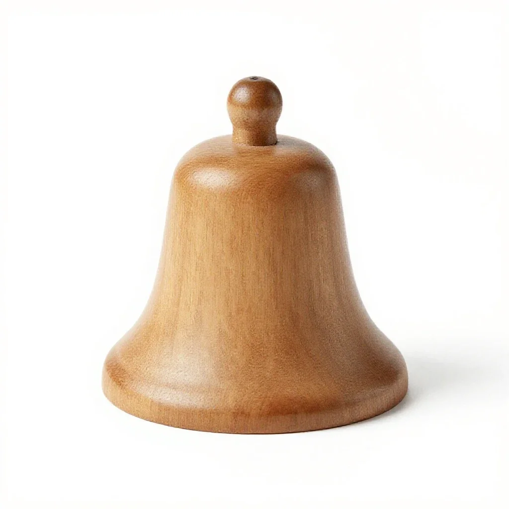 Night bell isolated on a white background