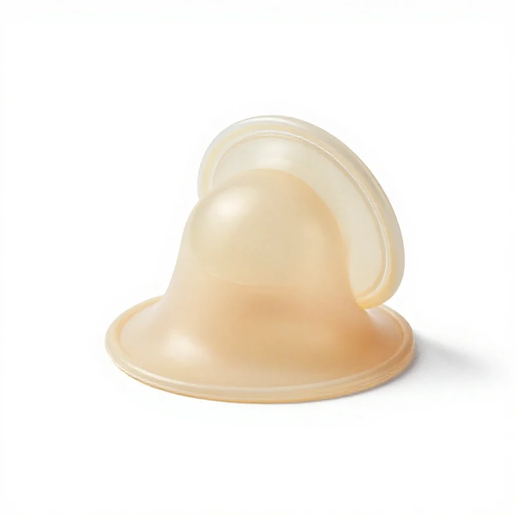 Nipple shield isolated on a white background