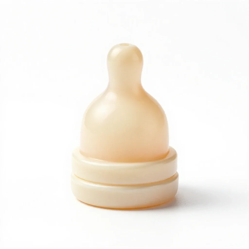 Nipple isolated on a white background