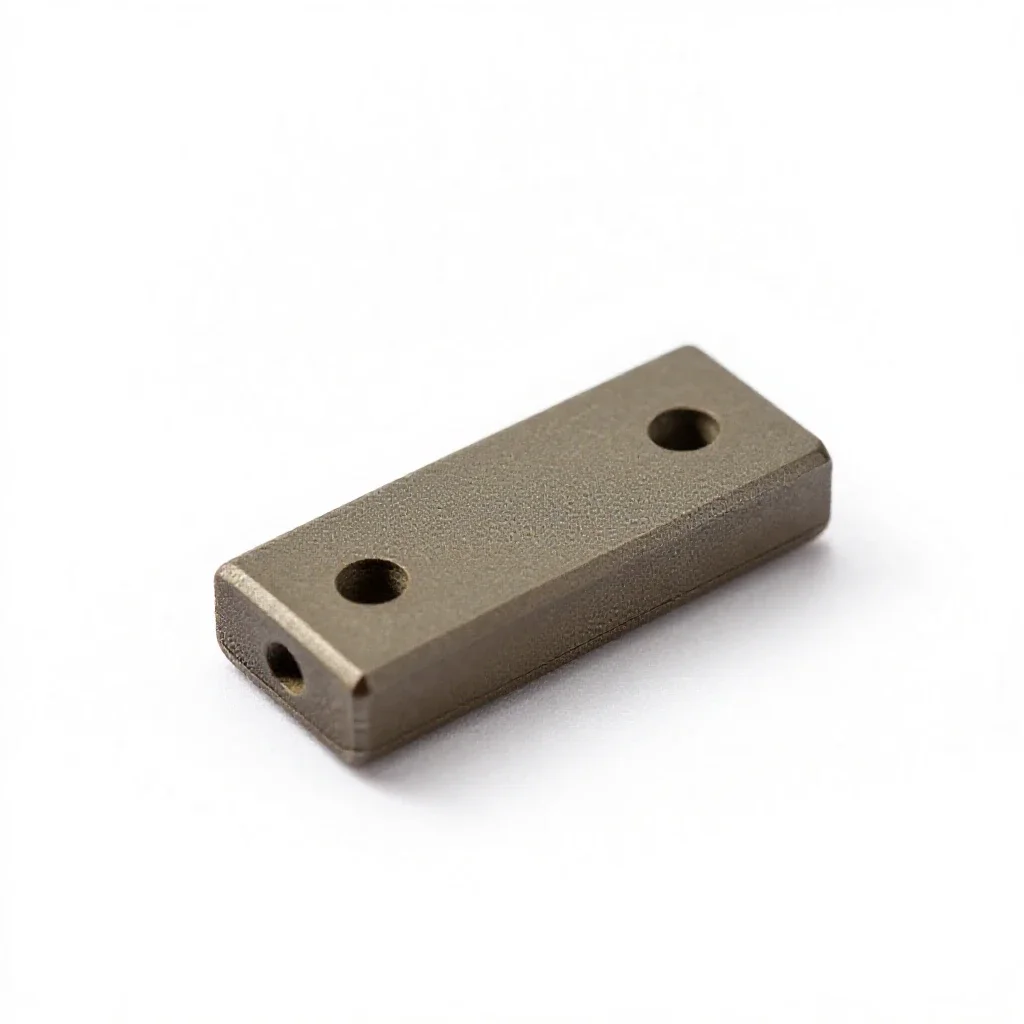 P-type semiconductor isolated on a white background