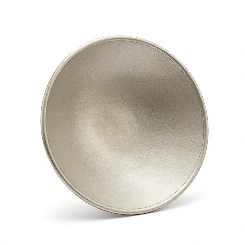 Parabolic reflector isolated on a white background