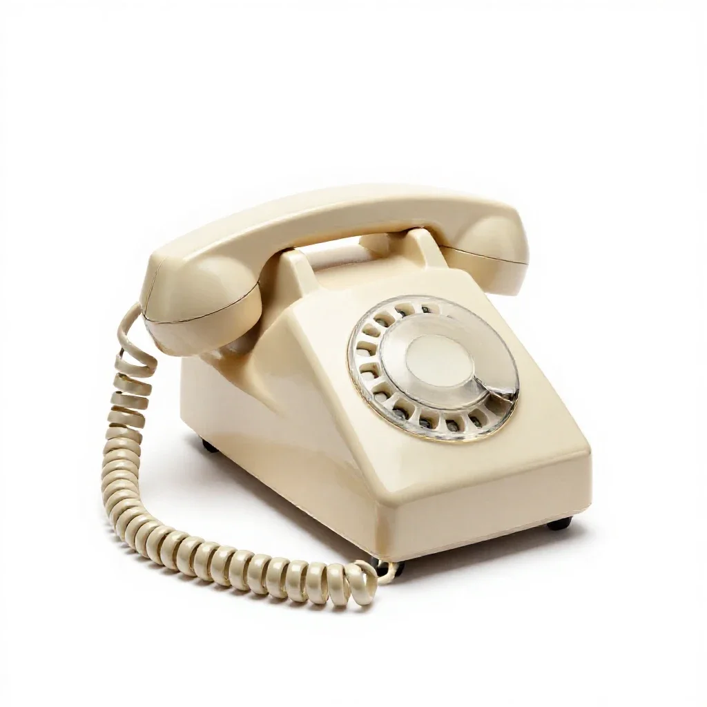 Party line isolated on a white background