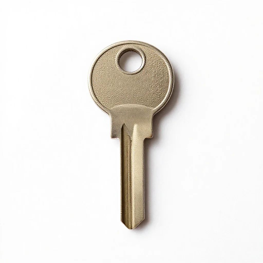 Passkey isolated on a white background