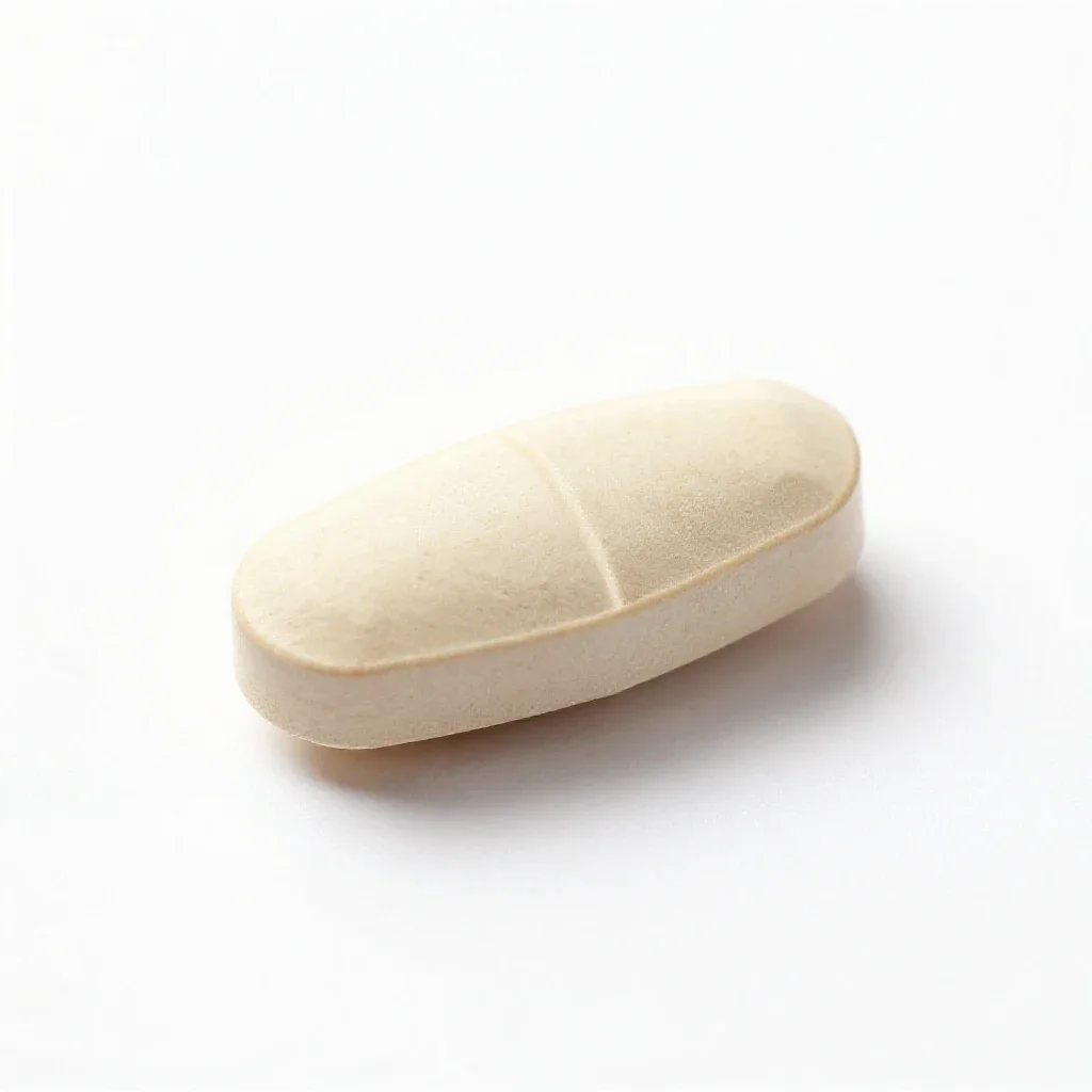 Pill isolated on a white background