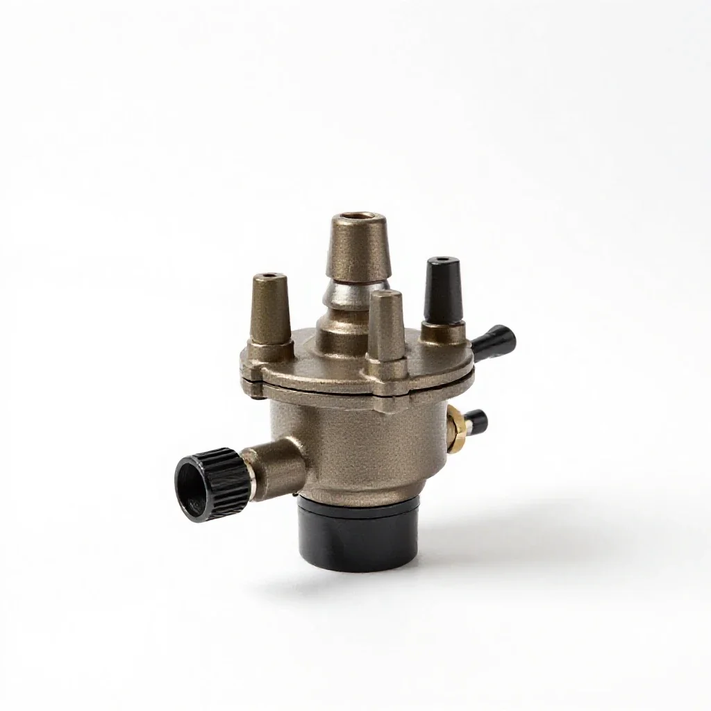 Pilot burner isolated on a white background