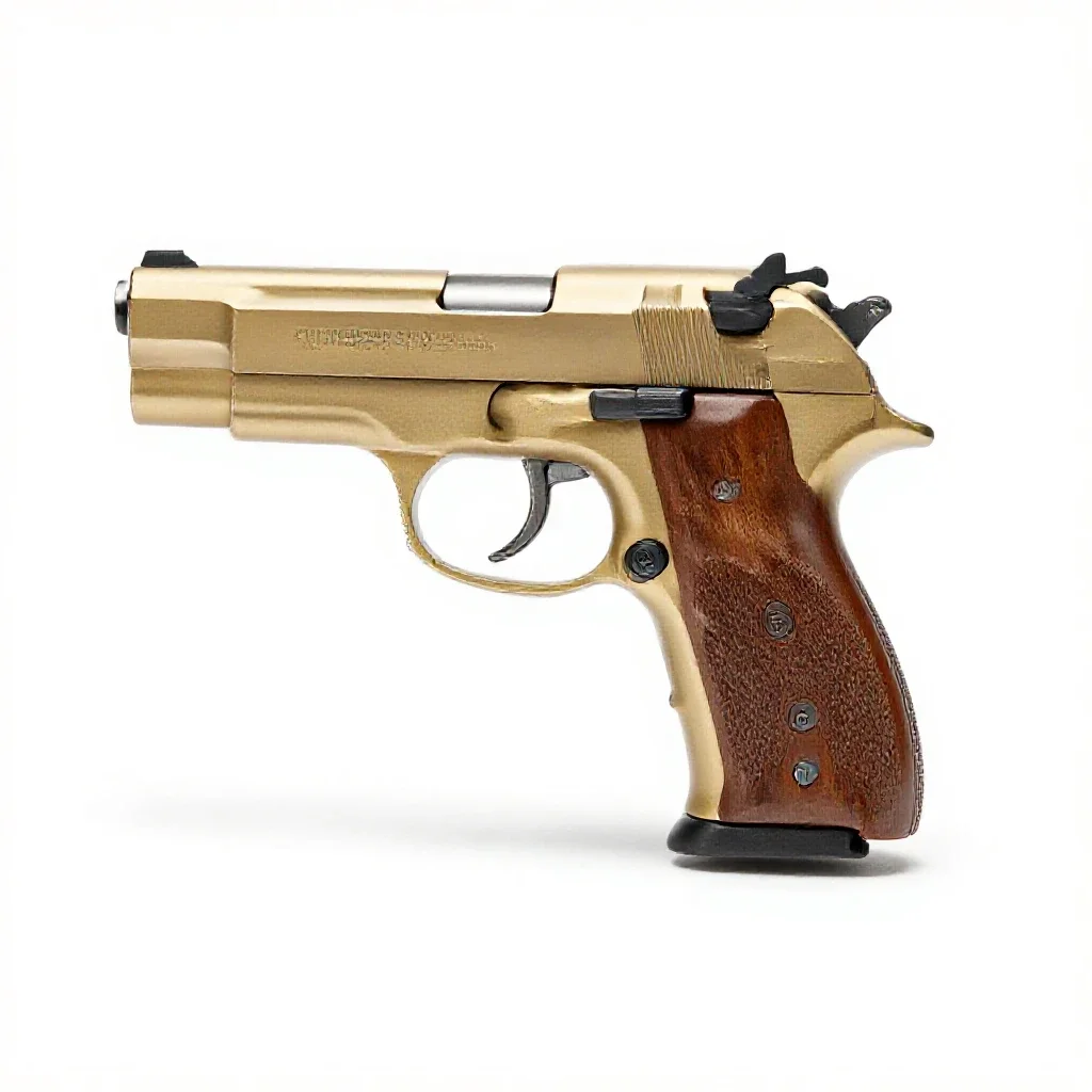 Pistol grip isolated on a white background