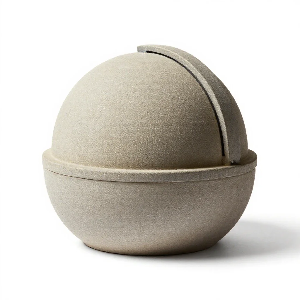 Planetarium isolated on a white background