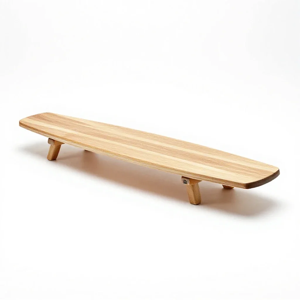 Planking isolated on a white background