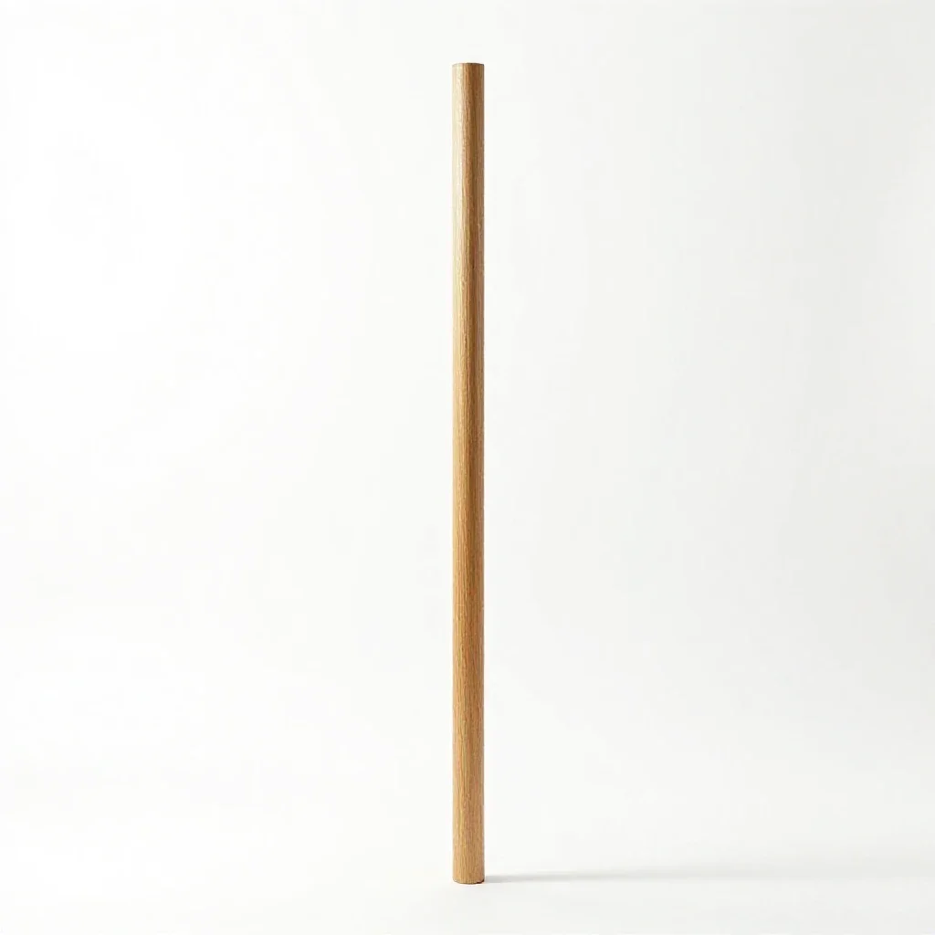 Pole isolated on a white background