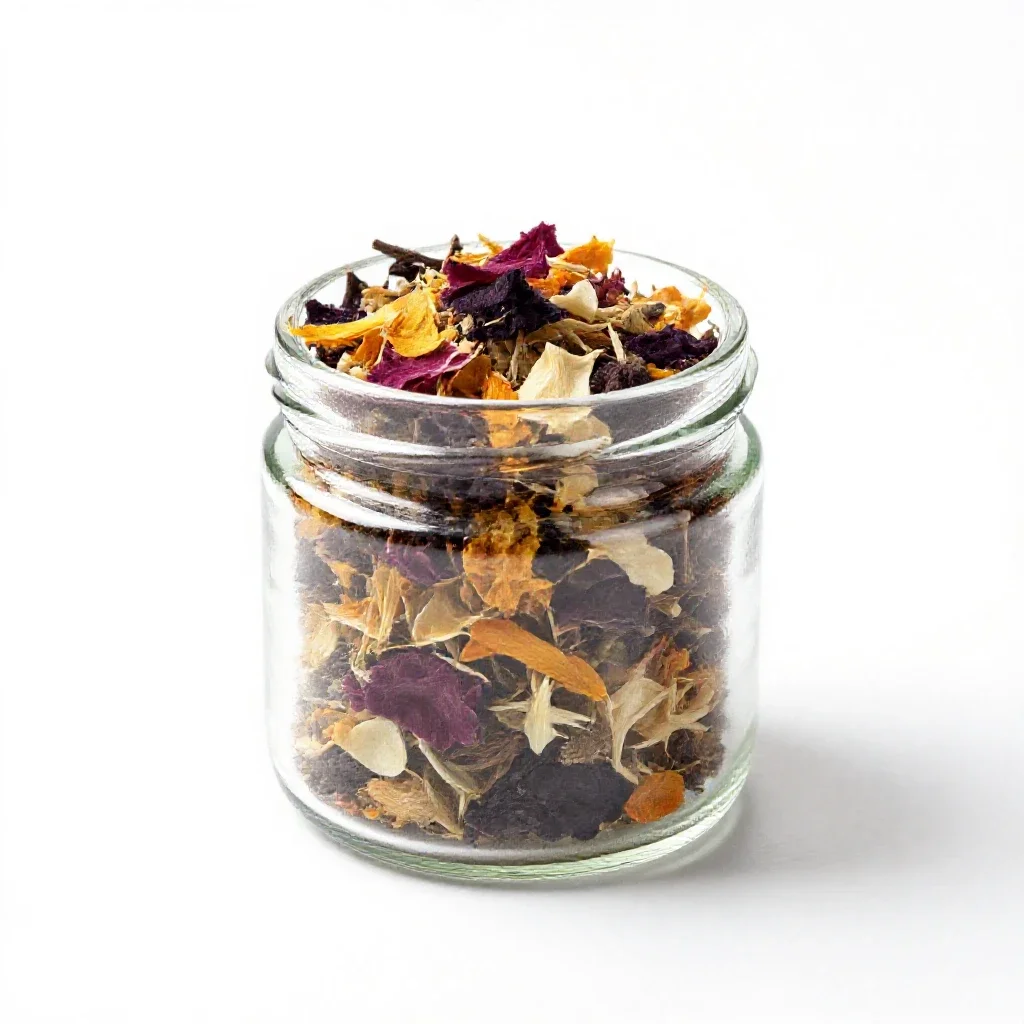 Potpourri isolated on a white background