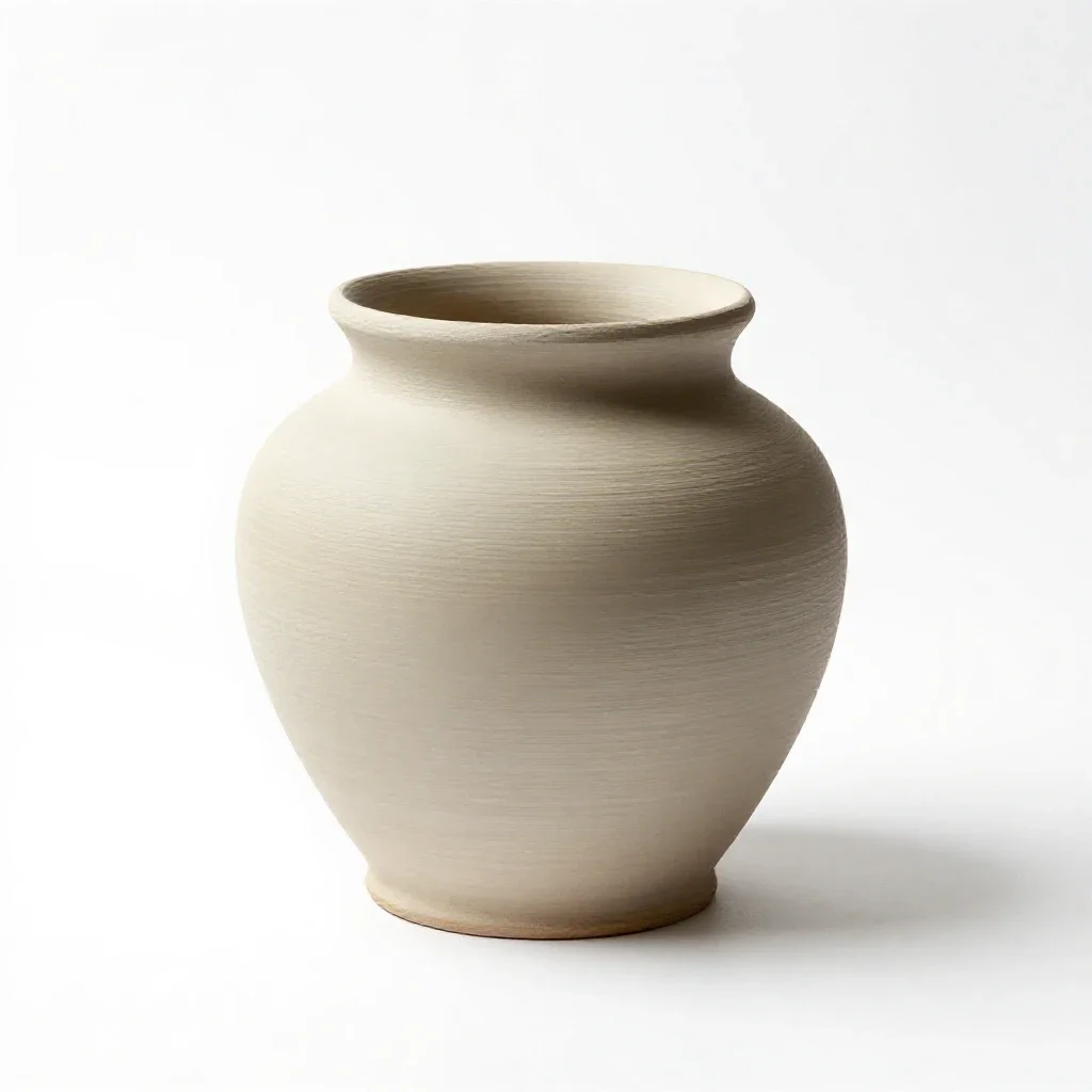 Pottery isolated on a white background