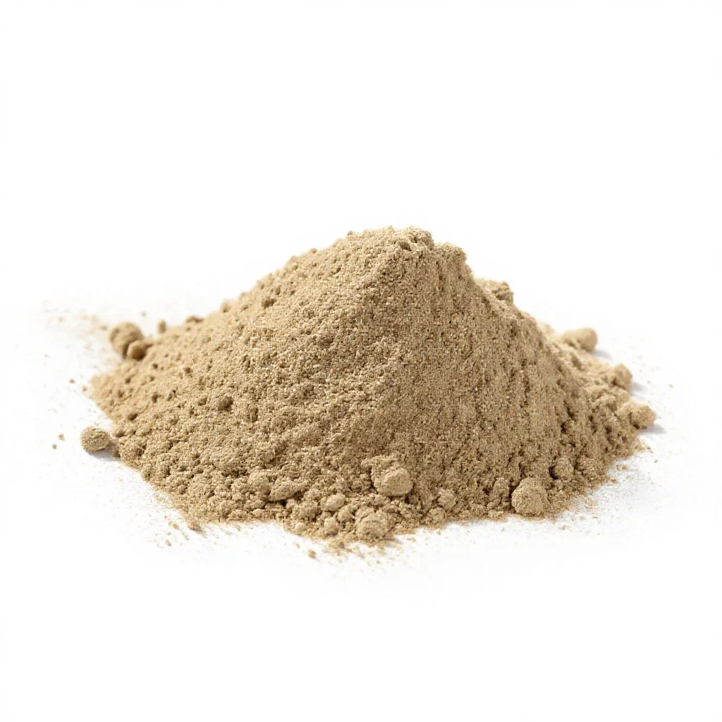 Powder isolated on a white background
