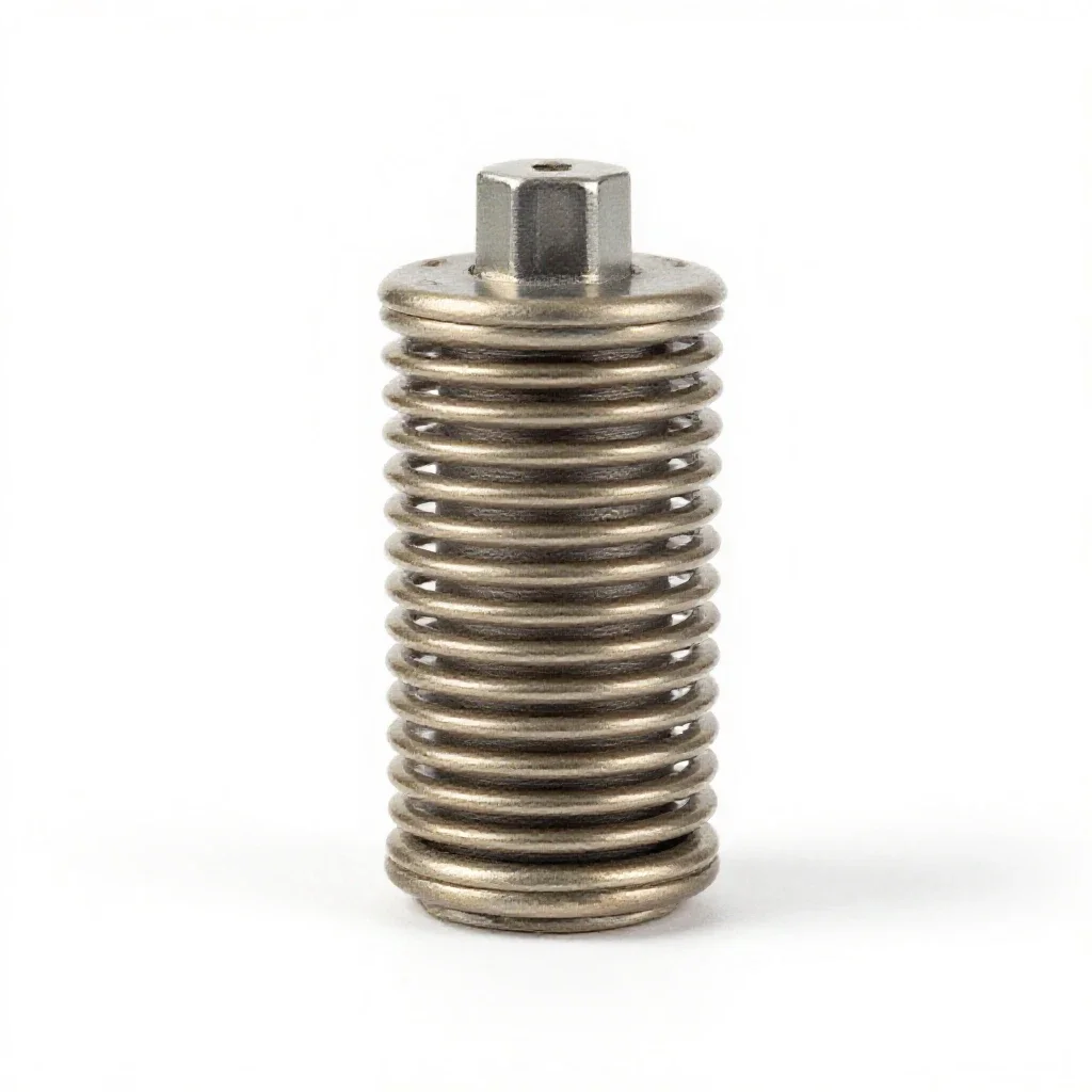 Primary coil isolated on a white background