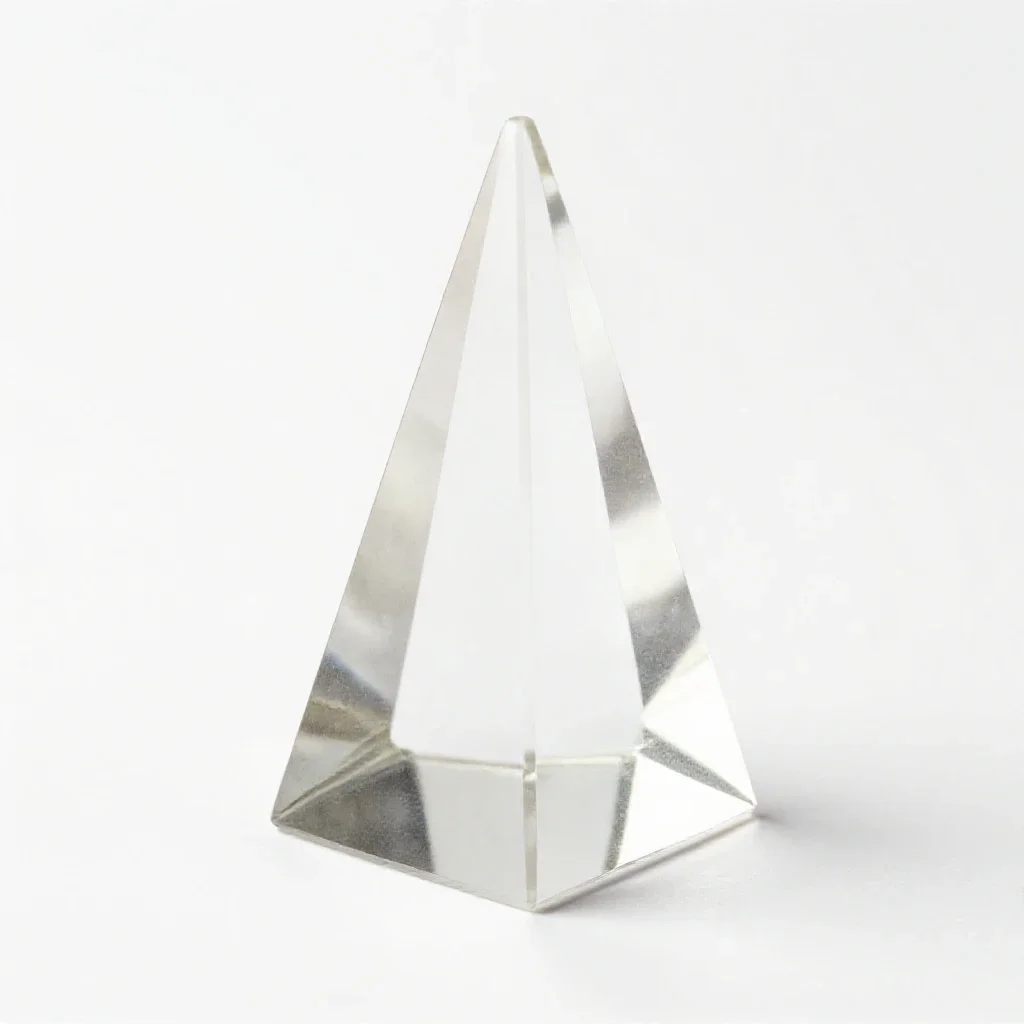Prism isolated on a white background