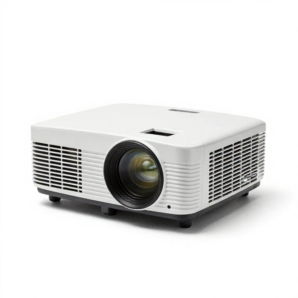 Projector isolated on a white background