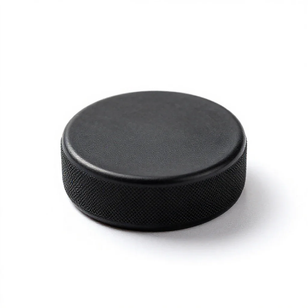 Puck isolated on a white background