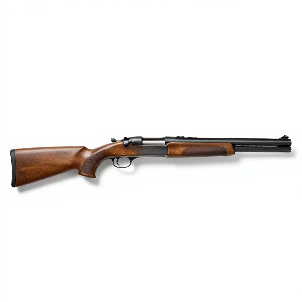 Pump action isolated on a white background