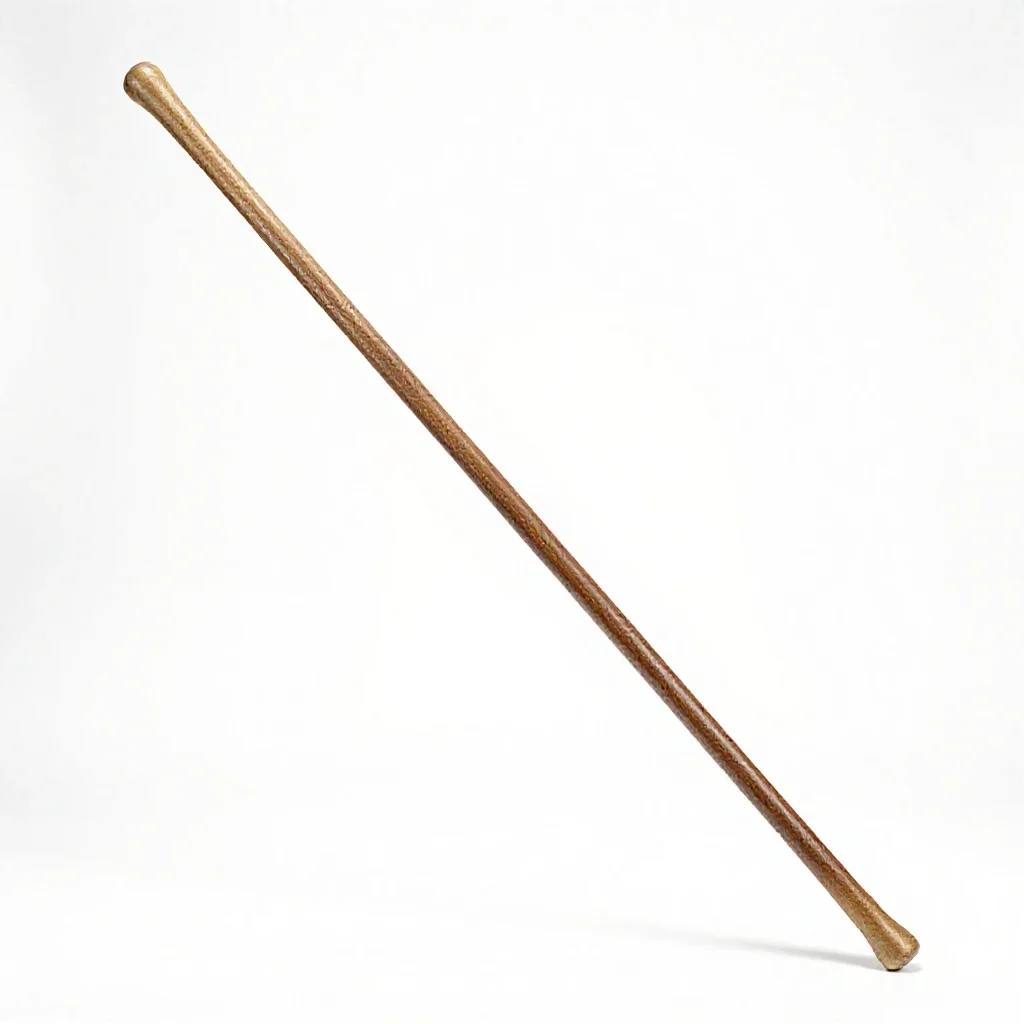 Quarterstaff isolated on a white background