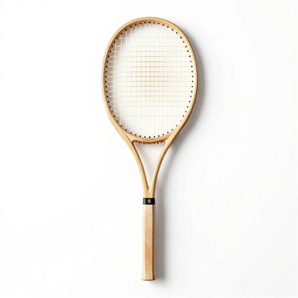 Racket isolated on a white background