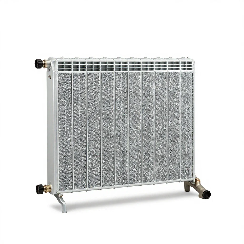 Radiator isolated on a white background