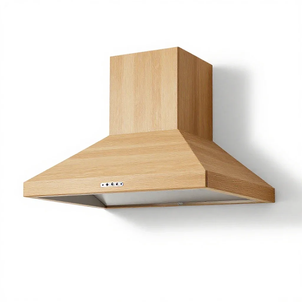 Range hood isolated on a white background