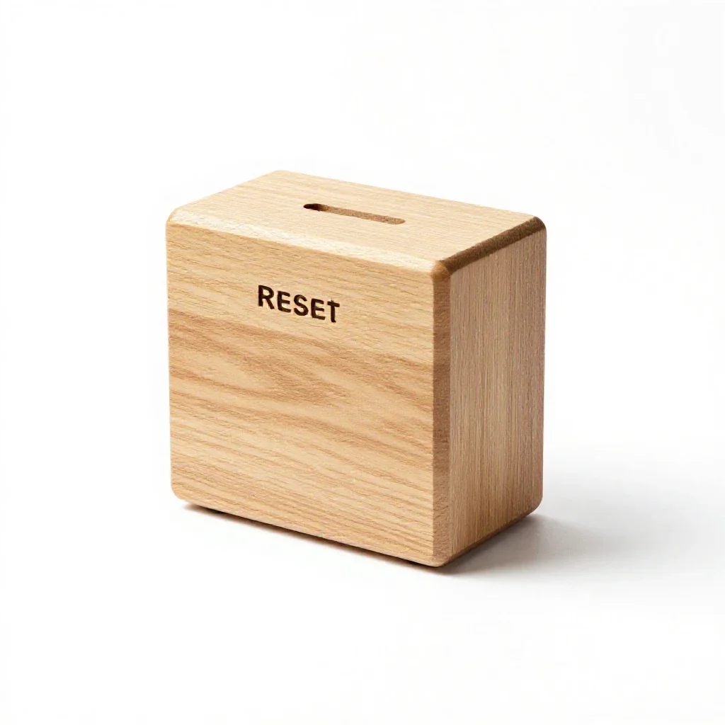 Reset isolated on a white background