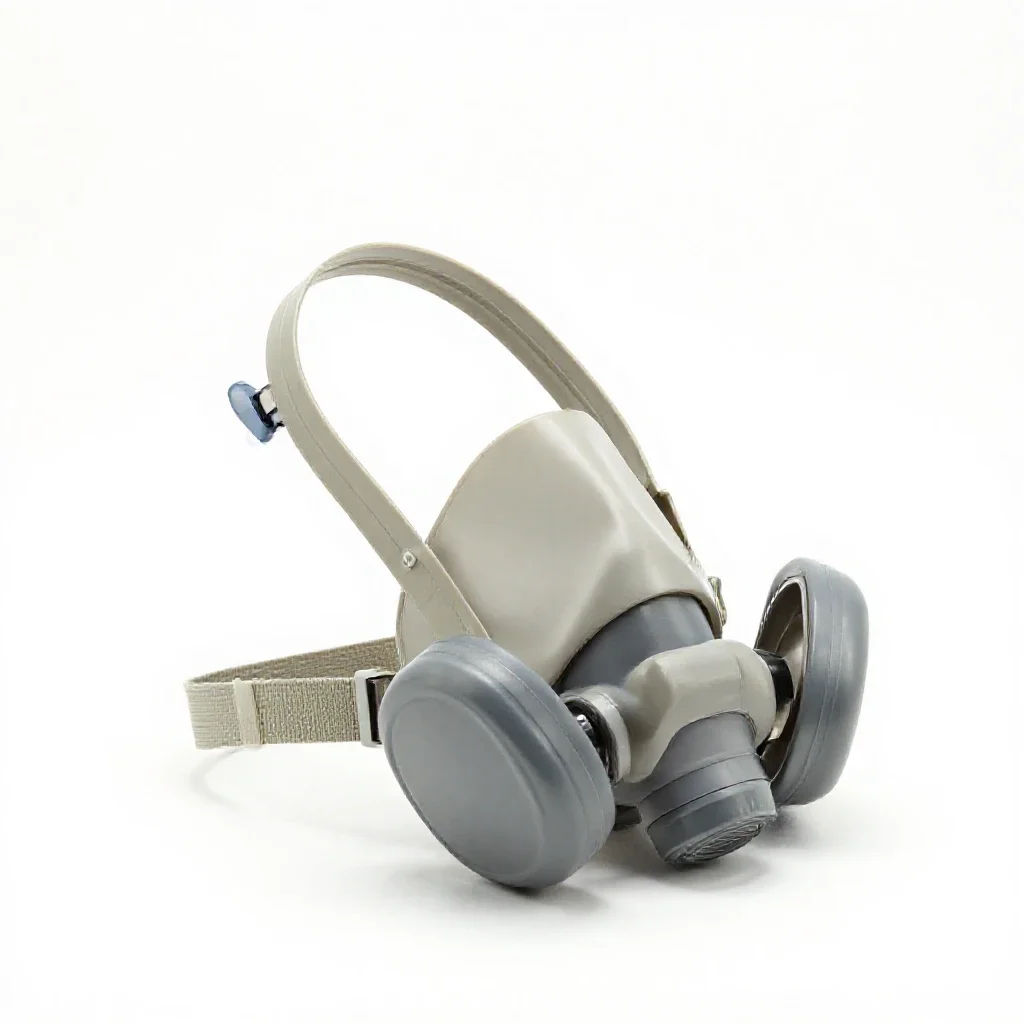 Respirator isolated on a white background