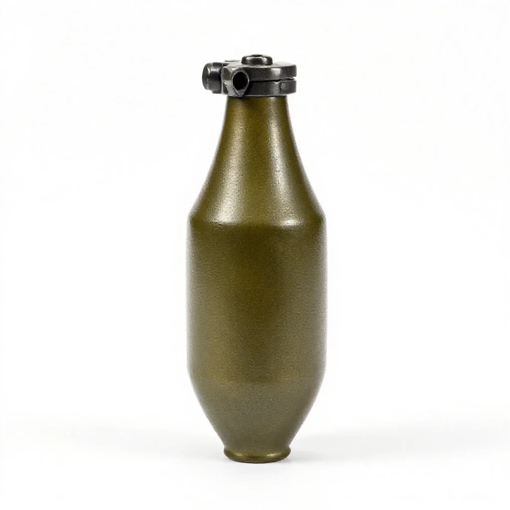 Rifle grenade isolated on a white background