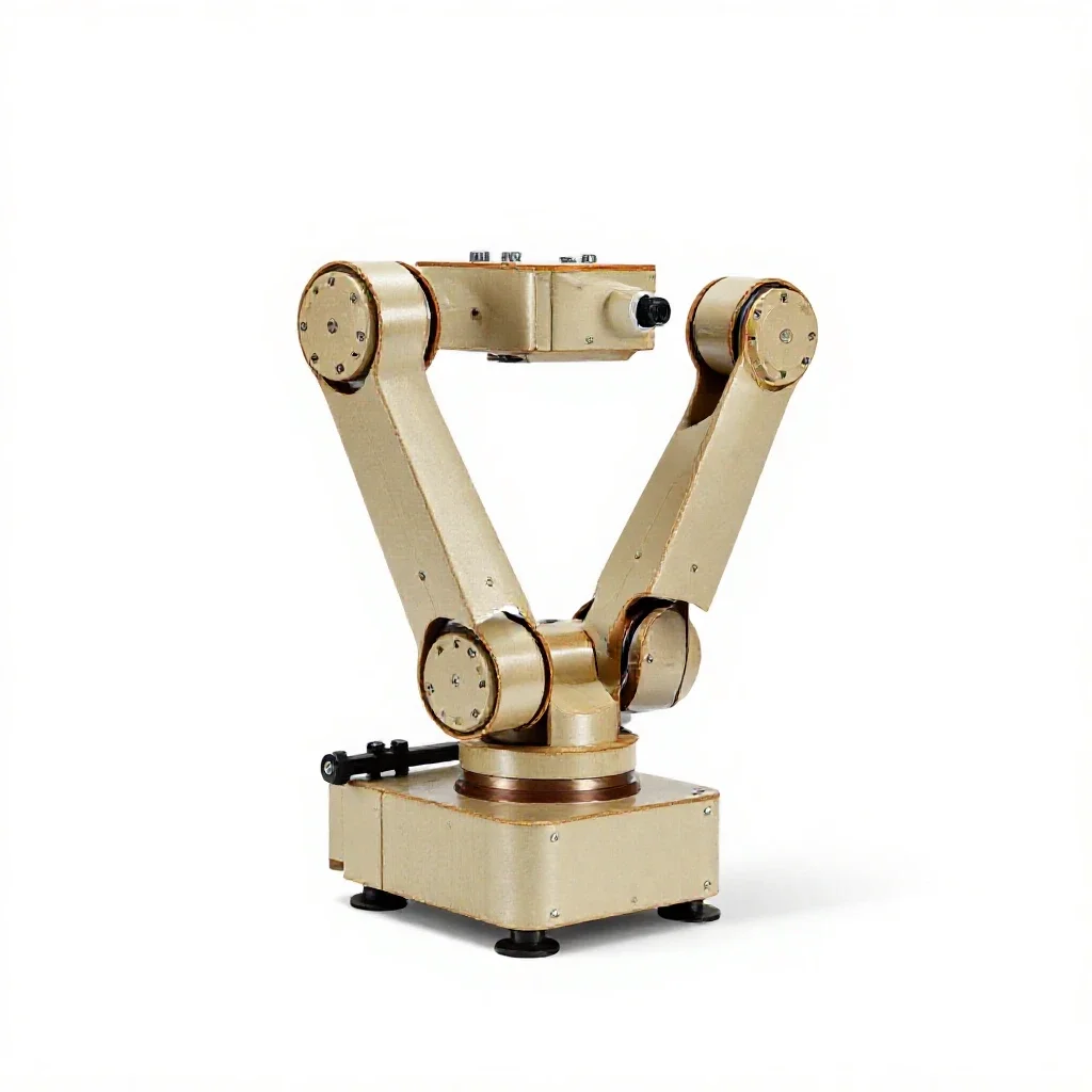 Robotics equipment isolated on a white background