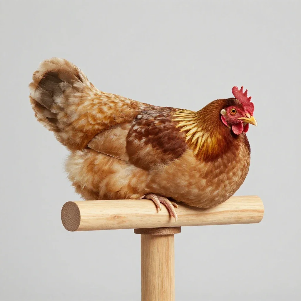 Roost isolated on a white background