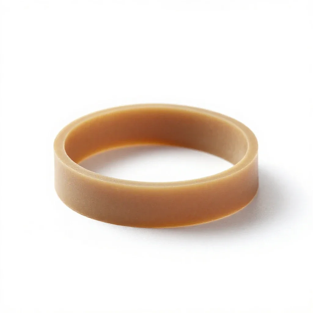 Rubber band isolated on a white background