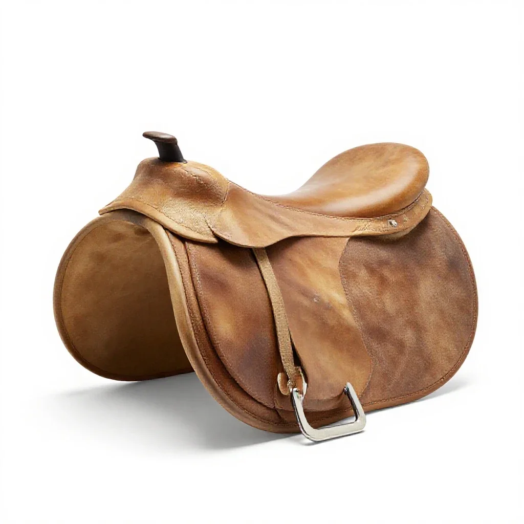 Saddle isolated on a white background