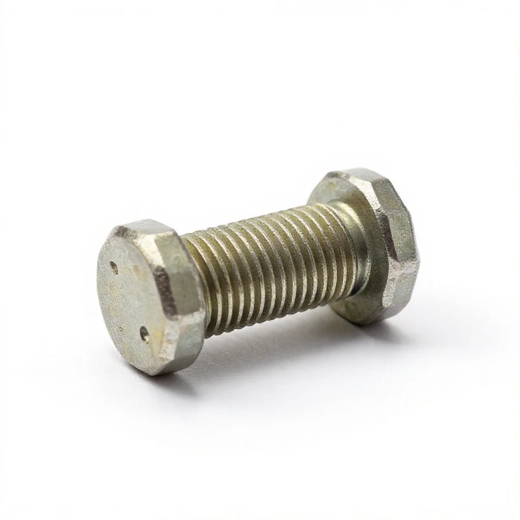 Safety bolt isolated on a white background