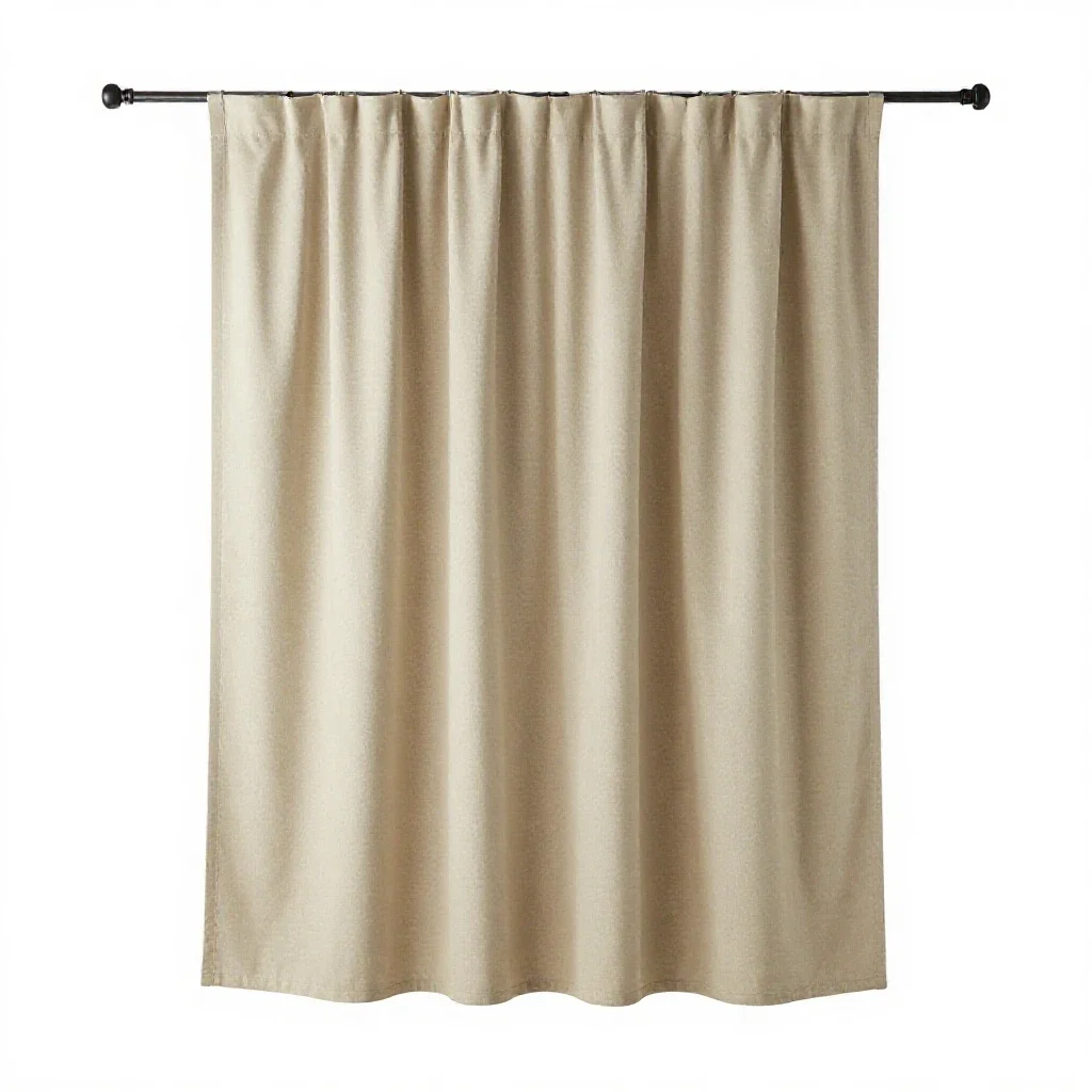 Safety curtain isolated on a white background