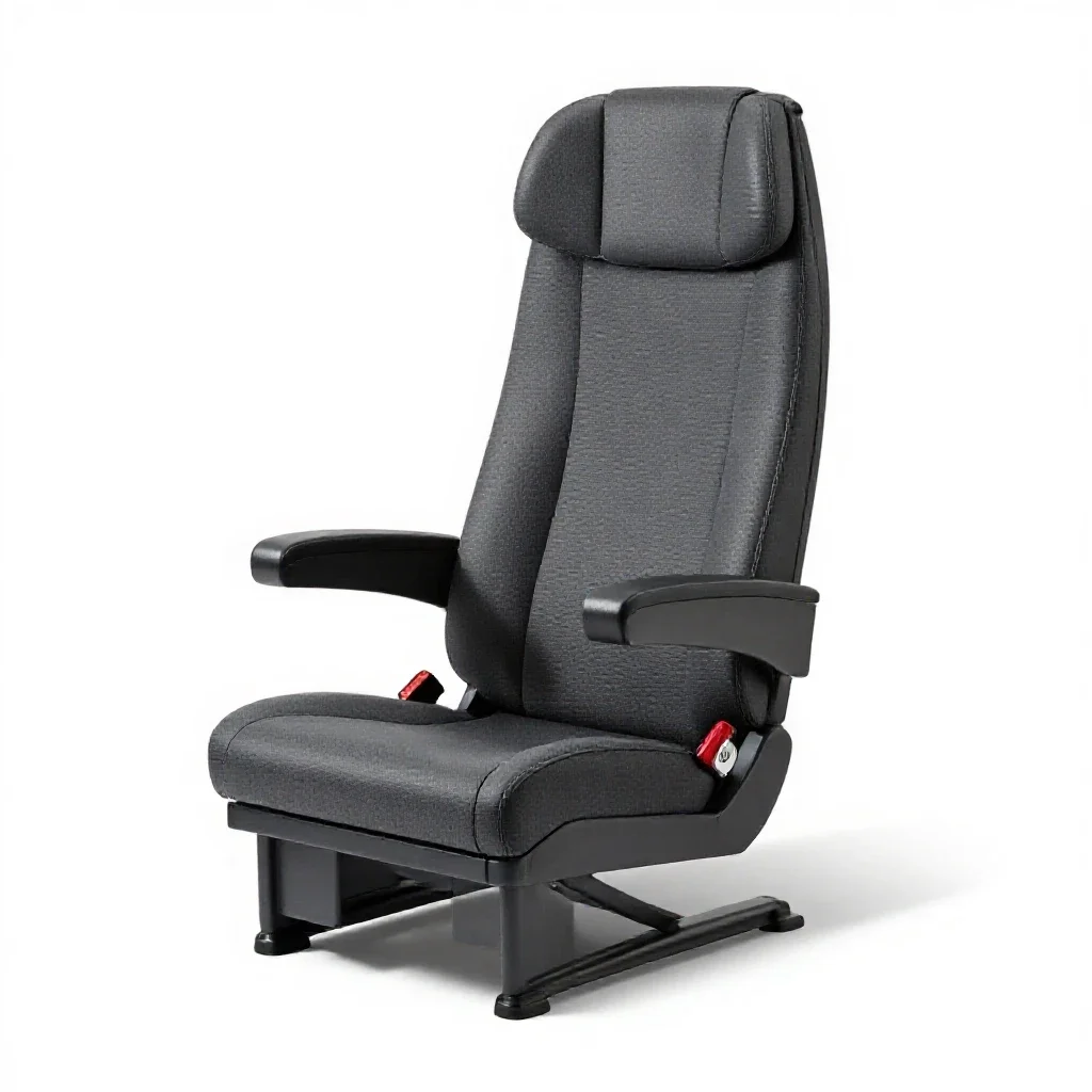 Ejection seat isolated on a white background