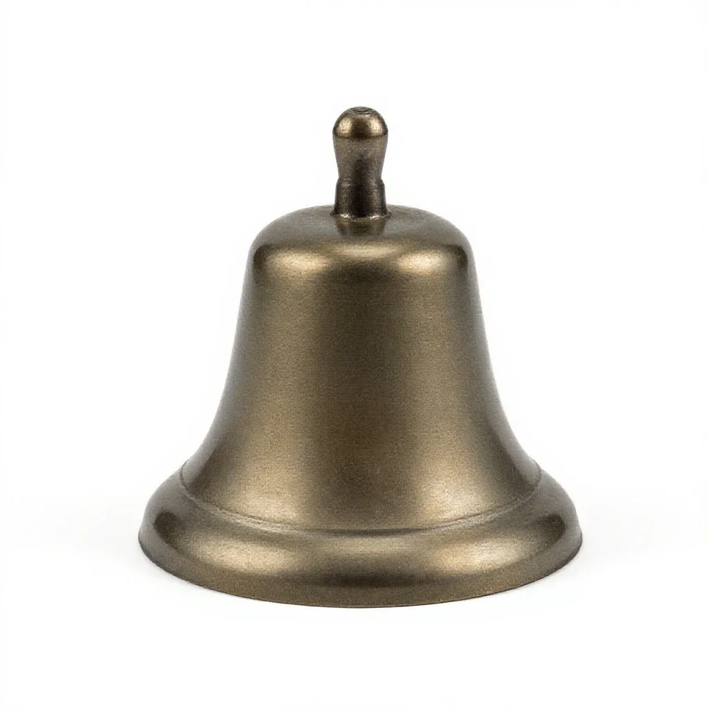 Electric bell isolated on a white background